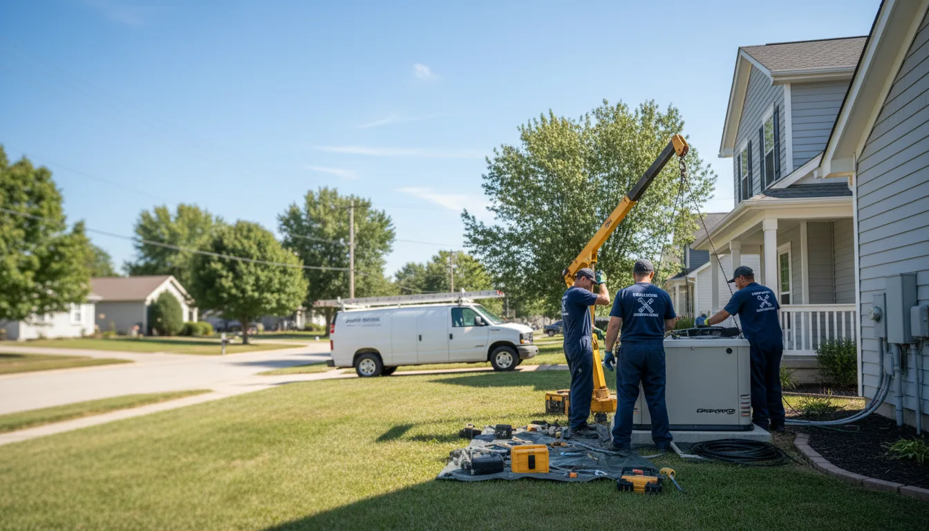 Generator Installation in Martinsville, IN near me